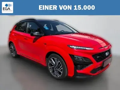 Gebraucht Hyundai Kona N Line 199 PS (146 kW) 2021 Schwarz SUV