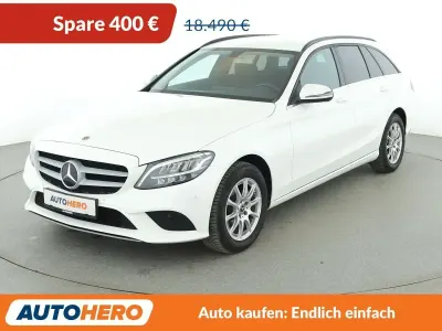 Gebraucht Mercedes C180 156 PS (114 kW) 2019 Weiß Kombi