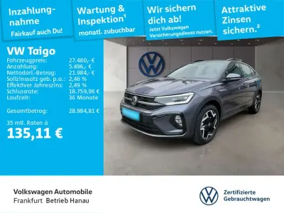 Brugt VW Taigo R-line 116 HK (85 kW) 2025 Grå SUV