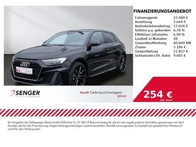 gebraucht Audi A1 Sportback S line 30 TFSI S tronic LED PDC SHZ