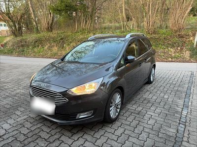 Gebraucht Ford Grand C-Max Titanium 150 PS (110 kW) 2018 Grau Van / Kleinbus