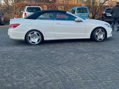 Gebraucht Mercedes 350 AMG line 252 PS (185 kW) 2014 Weiß Cabrio