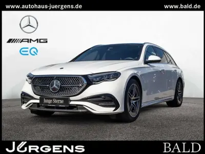Gebraucht Mercedes E300 AMG 313 PS (230 kW) 2024 Weiss polarweiß Kombi