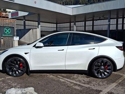 Gebraucht Tesla Model Y Performance 392 kW (534 PS) 2022 Weiß SUV
