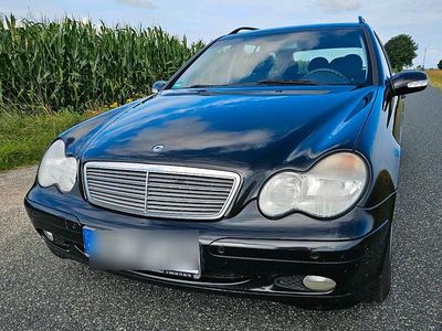 Schwarz Gebraucht 2003 Mercedes C180 Kombi | 2.400 €