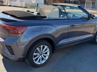 Gebraucht VW T-Roc Cabriolet R-line 150 PS (110 kW) 2025 Grau Cabrio