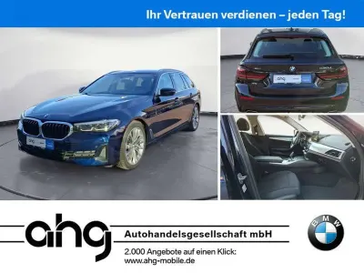 Usata BMW 530 Sport Line 286 CV (210 kW) 2022 Blu Station wagon