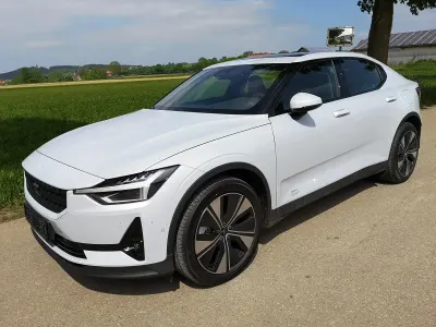 Gebraucht Polestar 2 Pilot-lite 300 kW (408 PS) 2022 Weiß (magnesium / metallic) Kleinwagen