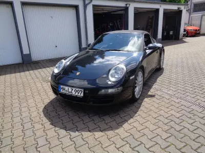 Occasion Porsche 997 325 PK (239 kW) 2007 Zwart Cabriolet