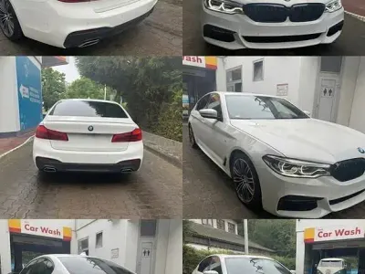 Gebraucht BMW 520 Efficient Dynamics 190 PS (139 kW) 2018 Weiß Limousine