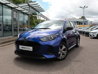 Gebraucht Mazda 2 Exclusive-Line 92 PS (67 kW) 2025 Glass blue Kleinwagen