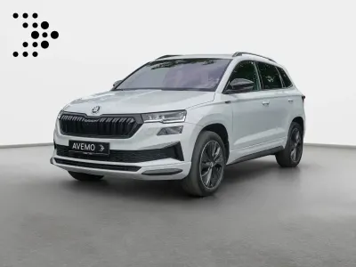 Gebraucht Skoda Karoq SportLine 150 PS (110 kW) 2023 Moonweiss metallic SUV