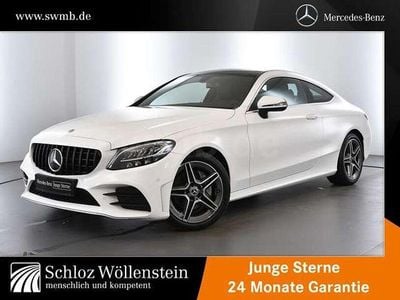 Gebraucht Mercedes C180 AMG 156 PS (114 kW) 2023 Weiß Coupé