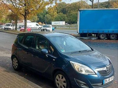 Gebraucht Opel Meriva 95 PS (69 kW) 2012 Blau Van / Kleinbus