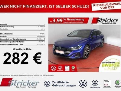 Second-hand VW Arteon R-line 218 CP (160 kW) 2021 Albastru Break