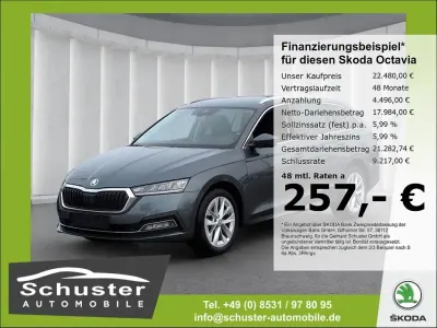 Occasion Skoda Octavia Style 150 ch (110 kW) 2021 Gris Break