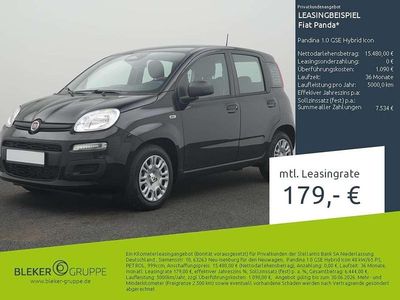 Nouă Fiat Panda Icon 65 CP (47 kW) 2026 Negru Hatchback