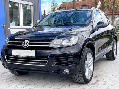 gebraucht VW Touareg 3.0 TDI BMT XEN/AHK/ACC/Leder/Standhzg.