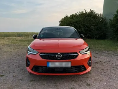 Gebraucht Opel Corsa 101 PS (74 kW) 2021 Orange Kleinwagen