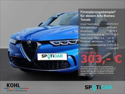 Gebraucht Alfa Romeo Tonale Edizione Speciale 280 PS (205 kW) 2023 Blau SUV