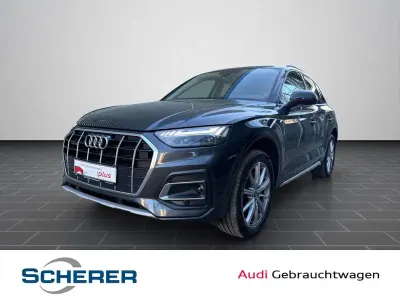 Gebraucht Audi Q5 Advanced Plus 299 PS (219 kW) 2022 Manhattangrau metallic (metallic) SUV