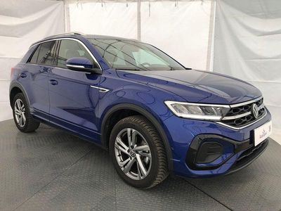 Second-hand VW T-Roc R-line 150 CP (110 kW) 2023 Albastru SUV