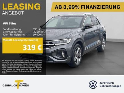 Usata VW T-Roc R-line 110 CV (80 kW) 2023 Grigio SUV