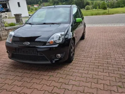 Gebraucht Ford Fiesta ST-Line 69 PS (50 kW) 2008 Schwarz Kleinwagen