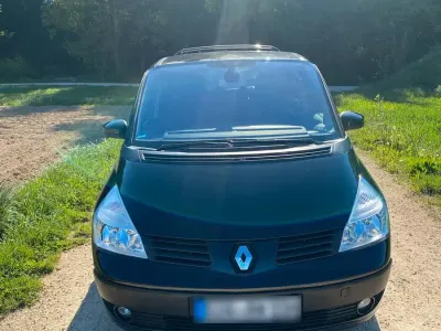 Gebraucht Renault Espace 163 PS (119 kW) 2005 Schwarz Van / Kleinbus