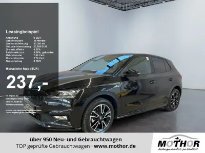 Brugt Skoda Fabia Monte Carlo 116 HK (85 kW) 2025 Sort Hatchback