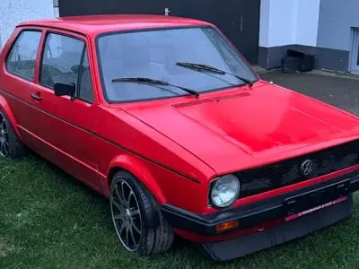Brugt VW Golf II 68 HK (50 kW) 1983 Rød Hatchback