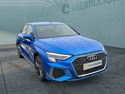 Blau Gebraucht 2022 Audi A3 Sportback e-tron Sport Kleinwagen | 27.390 € (Fairer Preis)