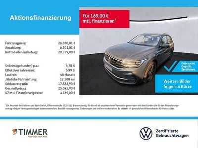 Gebraucht VW Tiguan Active 150 PS (110 kW) 2023 Grau SUV