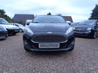 Gebraucht Ford Fiesta Champions Edition 82 PS (60 kW) 2013 Pantherschwarz metallic Kleinwagen