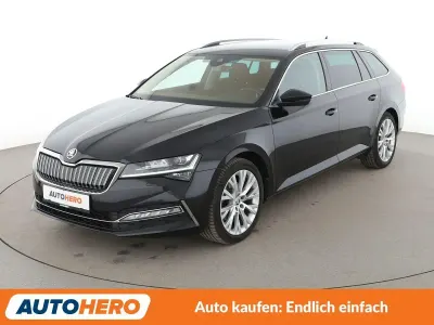 Gebraucht Skoda Superb Style 218 PS (160 kW) 2020 Schwarz Kombi
