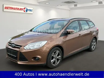 Gebraucht Ford Focus Titanium 116 PS (85 kW) 2014 Braun Kombi