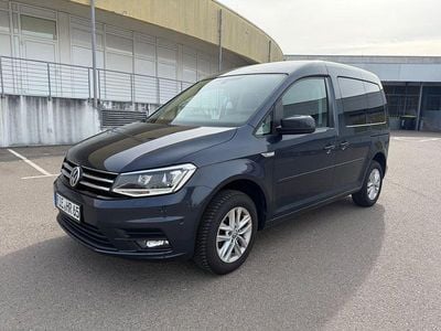 Gebraucht VW Caddy Highline 110 PS (80 kW) 2015 Blau Van / Kleinbus