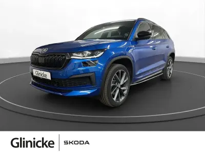 Gebraucht Skoda Kodiaq SportLine 200 PS (147 kW) 2022 Raceblau metallic SUV