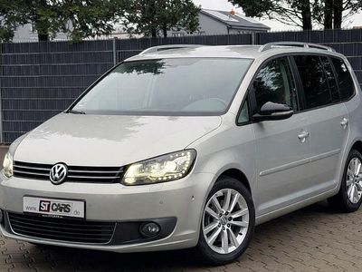 Gebraucht VW Touran Style 105 PS (77 kW) 2011 Gold Van / Kleinbus