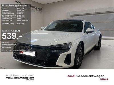 Gebraucht Audi e-tron GT quattro Comfort 350 kW (476 PS) 2023 Ibisweiss Limousine