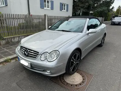 Gebraucht Mercedes CLK200 Avantgarde 163 PS (119 kW) 2005 Silber Cabrio