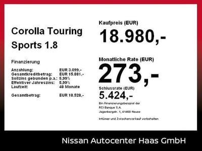 Gebraucht Toyota Corolla Team 122 PS (89 kW) 2020 Black mica / ink Kombi