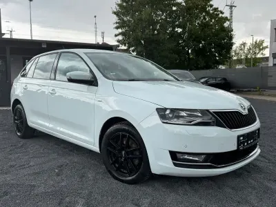 Gebraucht Skoda Rapid Clever 125 PS (91 kW) 2017 Weiß Kleinwagen