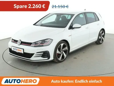 Gebraucht VW Golf VII GTI 230 PS (169 kW) 2018 Weiß Limousine