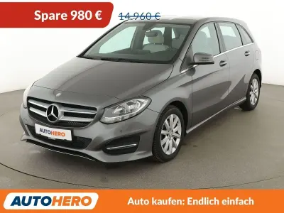 Gebraucht Mercedes B180 Style 122 PS (89 kW) 2015 Grau Van / Kleinbus