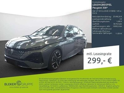 Nuova Peugeot 308 SW GT 145 CV (106 kW) 2025 Bianco Station wagon