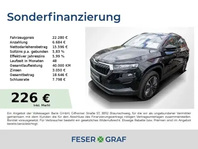 Gebraucht Skoda Karoq Ambition 150 PS (110 kW) 2022 Blackmagic perleffekt SUV