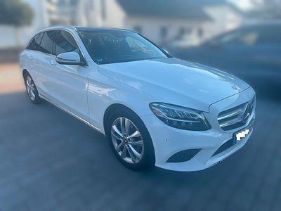 Usata Mercedes C200 184 CV (135 kW) 2018 Bianco Station wagon