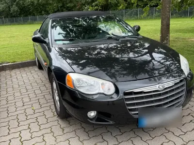 Gebraucht Chrysler Sebring Cabriolet 140 PS (102 kW) 2005 Schwarz Cabrio