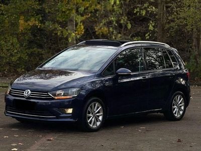 Gebraucht VW Golf Sportsvan LOUNGE 110 PS (80 kW) 2015 Blau Van / Kleinbus